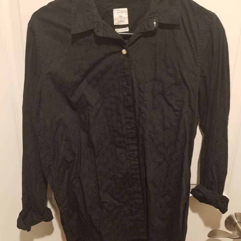 Black Gap Button Up